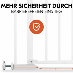 Türschutzgitter Clear Step Autoclose 2 - White