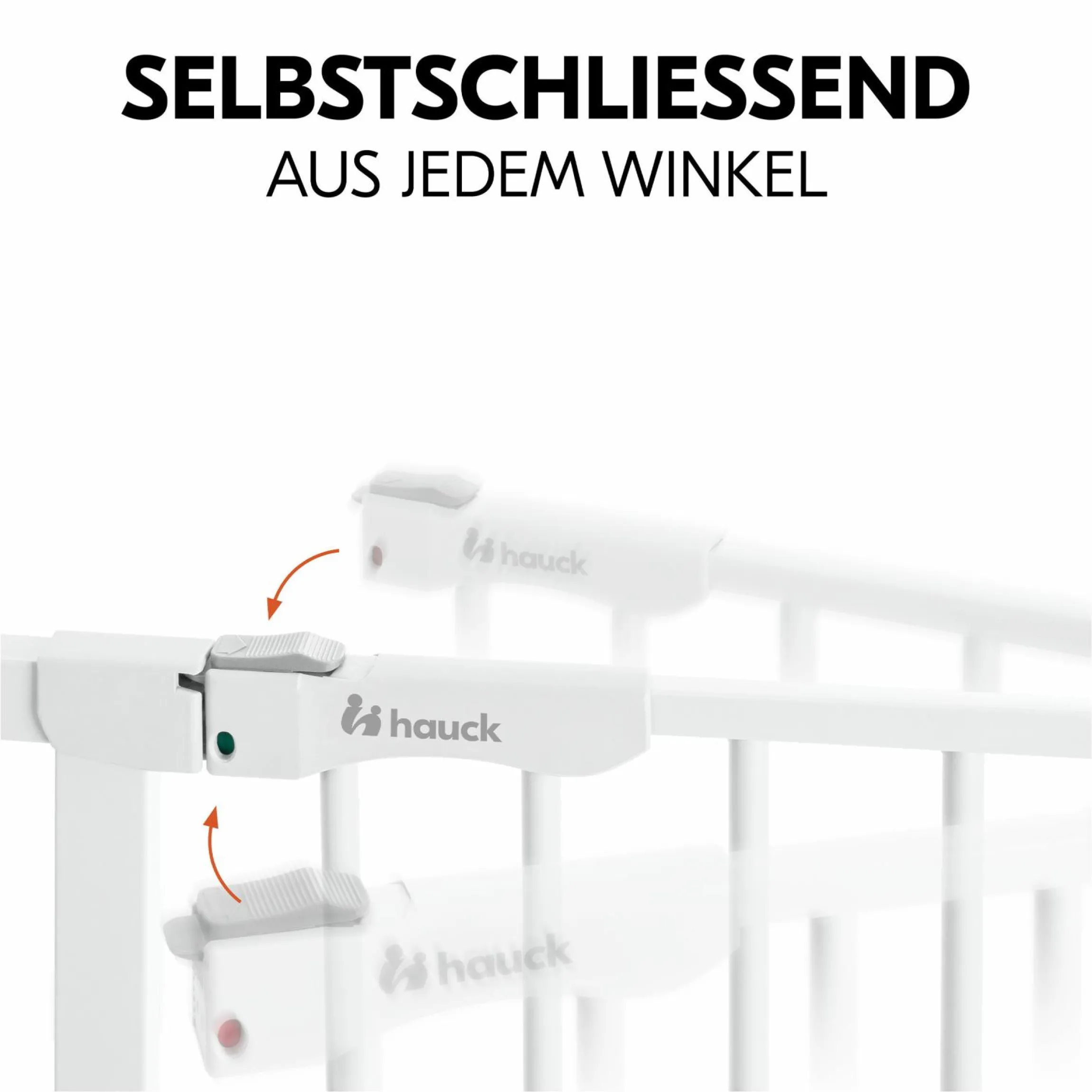 Türschutzgitter Clear Step Autoclose 2 - White