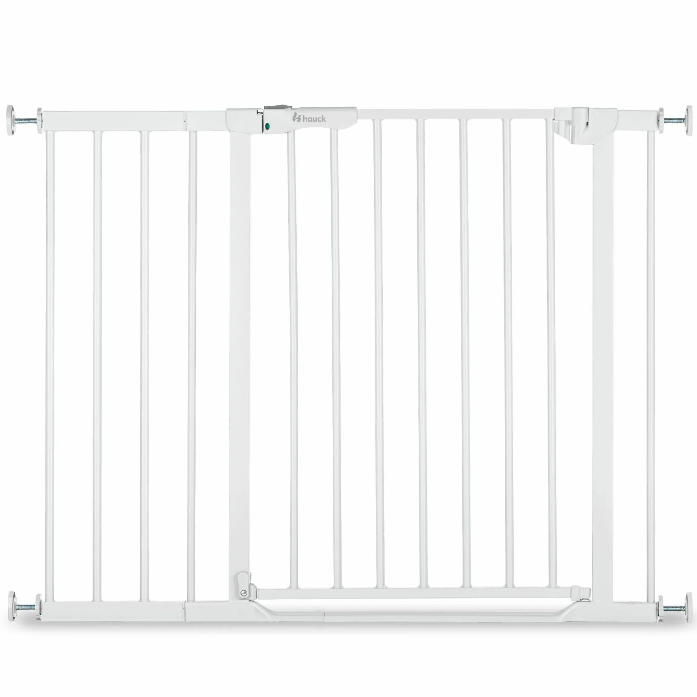 Türschutzgitter inkl. Verlängerung Clear Step Autoclose 2 Set + 21 cm - White