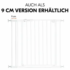 Türschutzgitter Verlängerung Safety Gate Extension 21 cm - passend für Hauck Schutzgitter - White