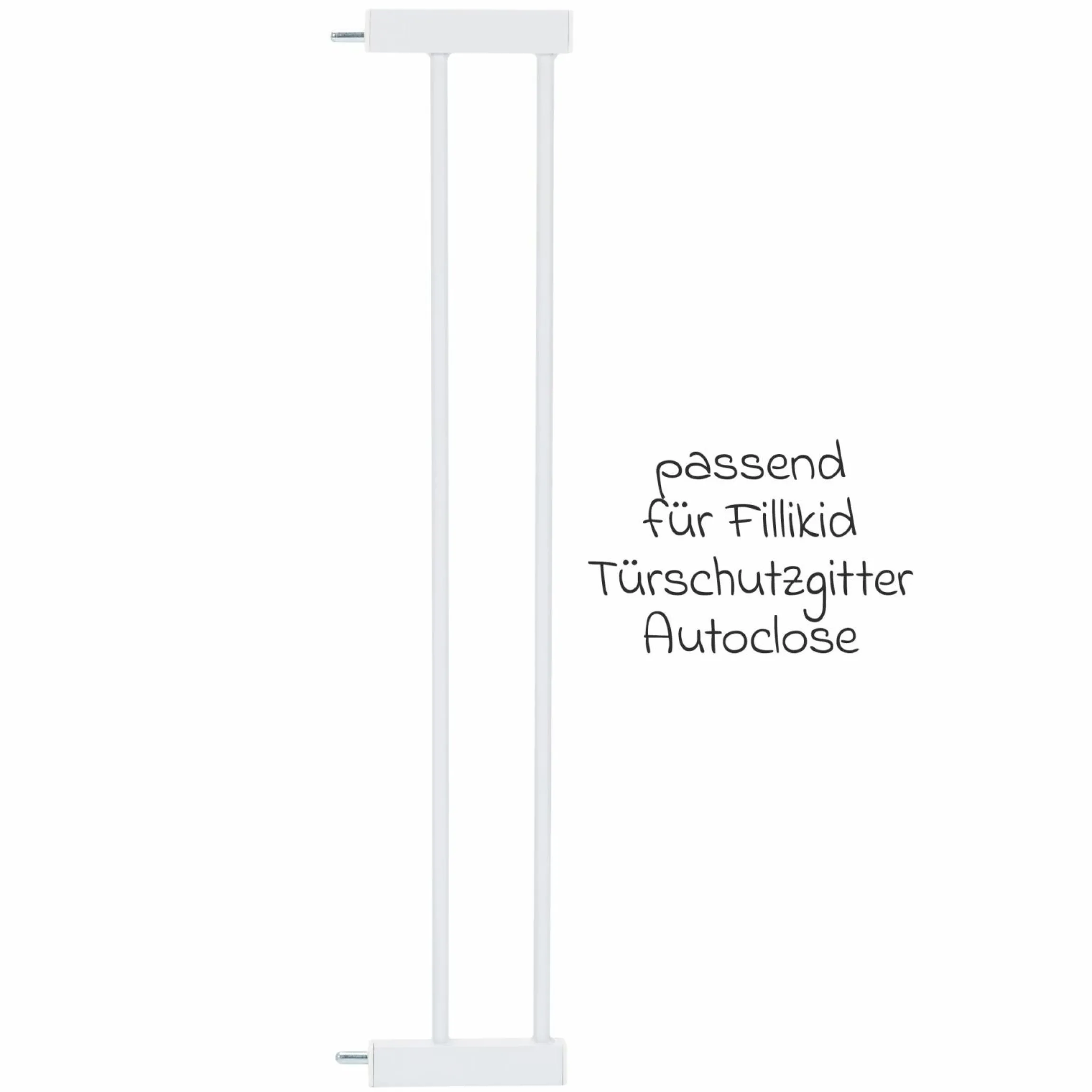 Türschutzgitter-Verlängerung 14 cm passend für Autoclose - Weiß