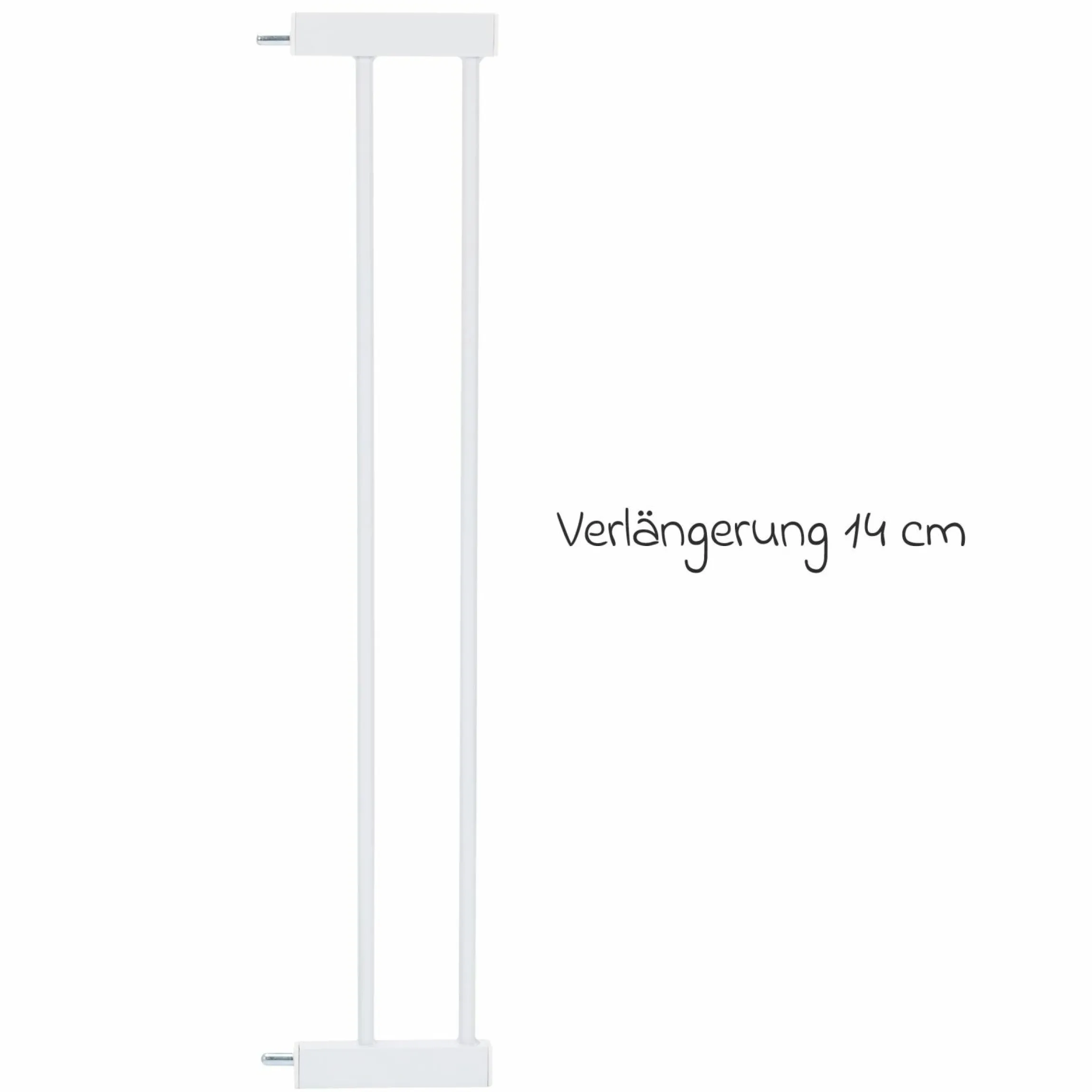 Türschutzgitter-Verlängerung 14 cm passend für Autoclose - Weiß