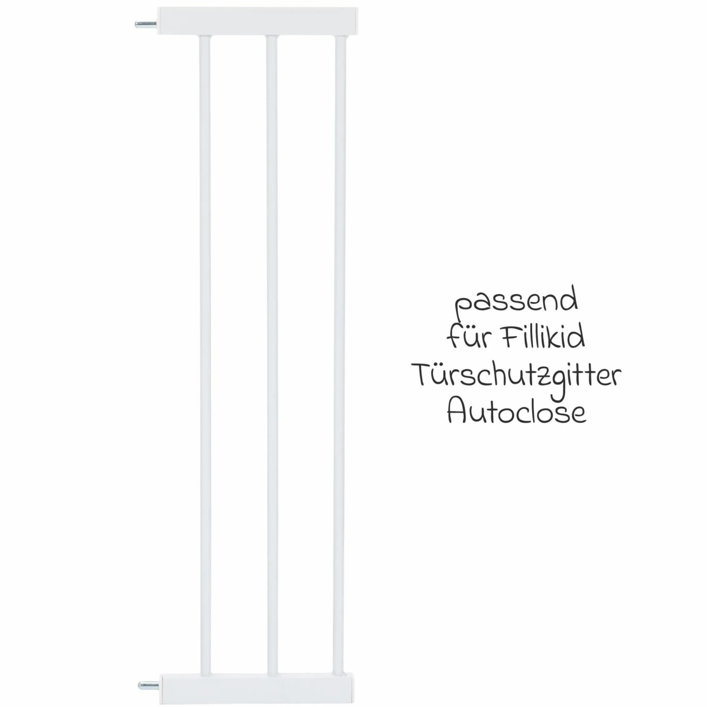 Türschutzgitter-Verlängerung 21 cm passend für Autoclose - Weiß