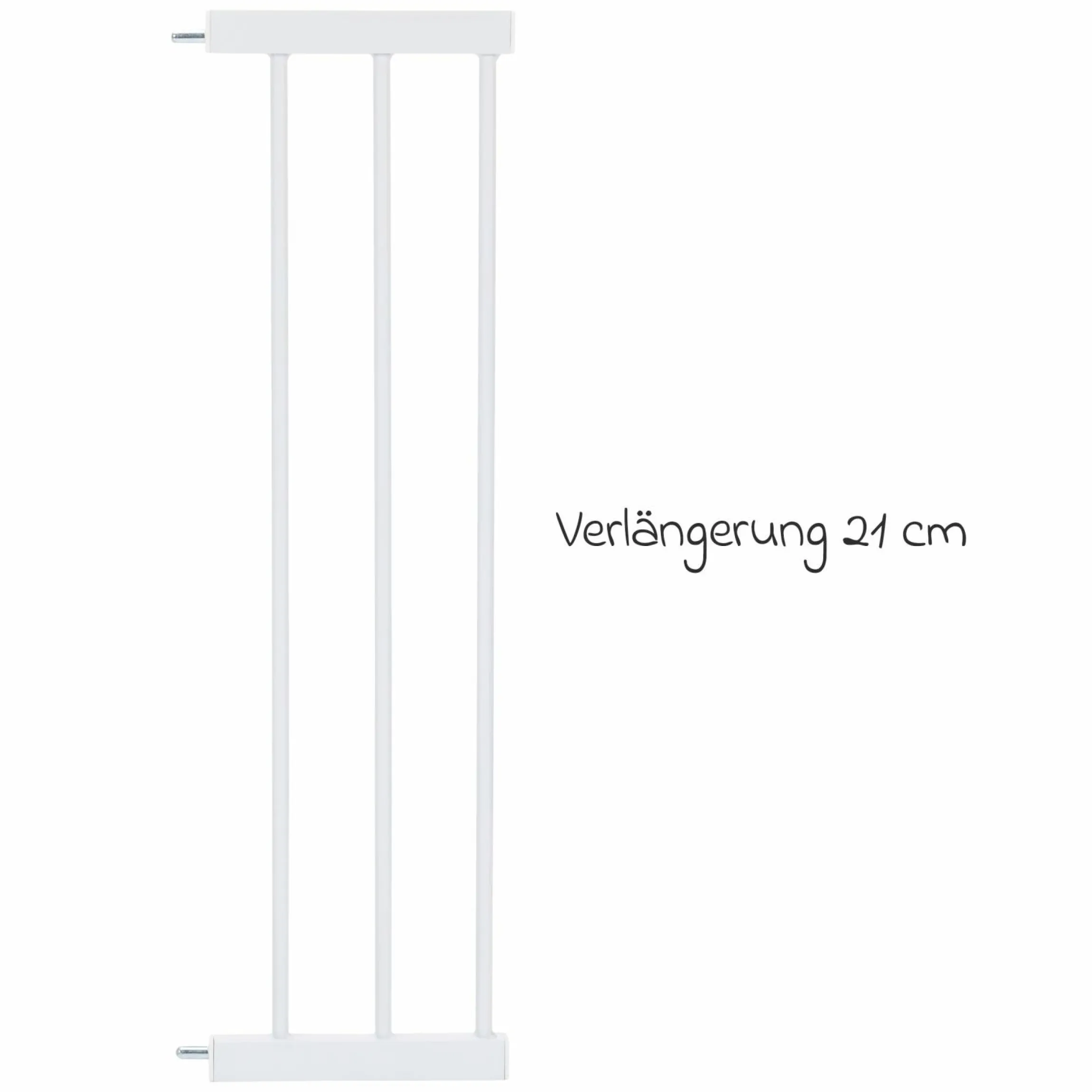 Türschutzgitter-Verlängerung 21 cm passend für Autoclose - Weiß