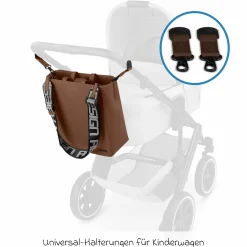 Umhängetasche Tote Bag Daily mit großzügigen Staufächern - Brown - Kollektion 2025