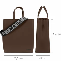 Umhängetasche Tote Bag Daily mit großzügigen Staufächern - Brown - Kollektion 2025