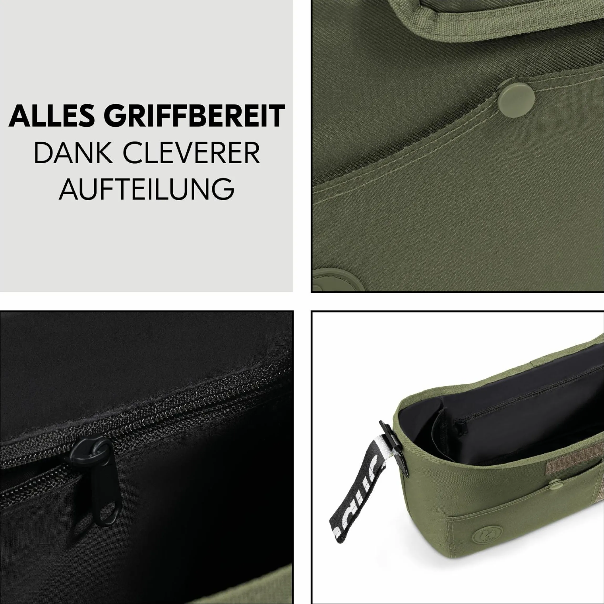 Universal Kinderwagen Organizer - Olive