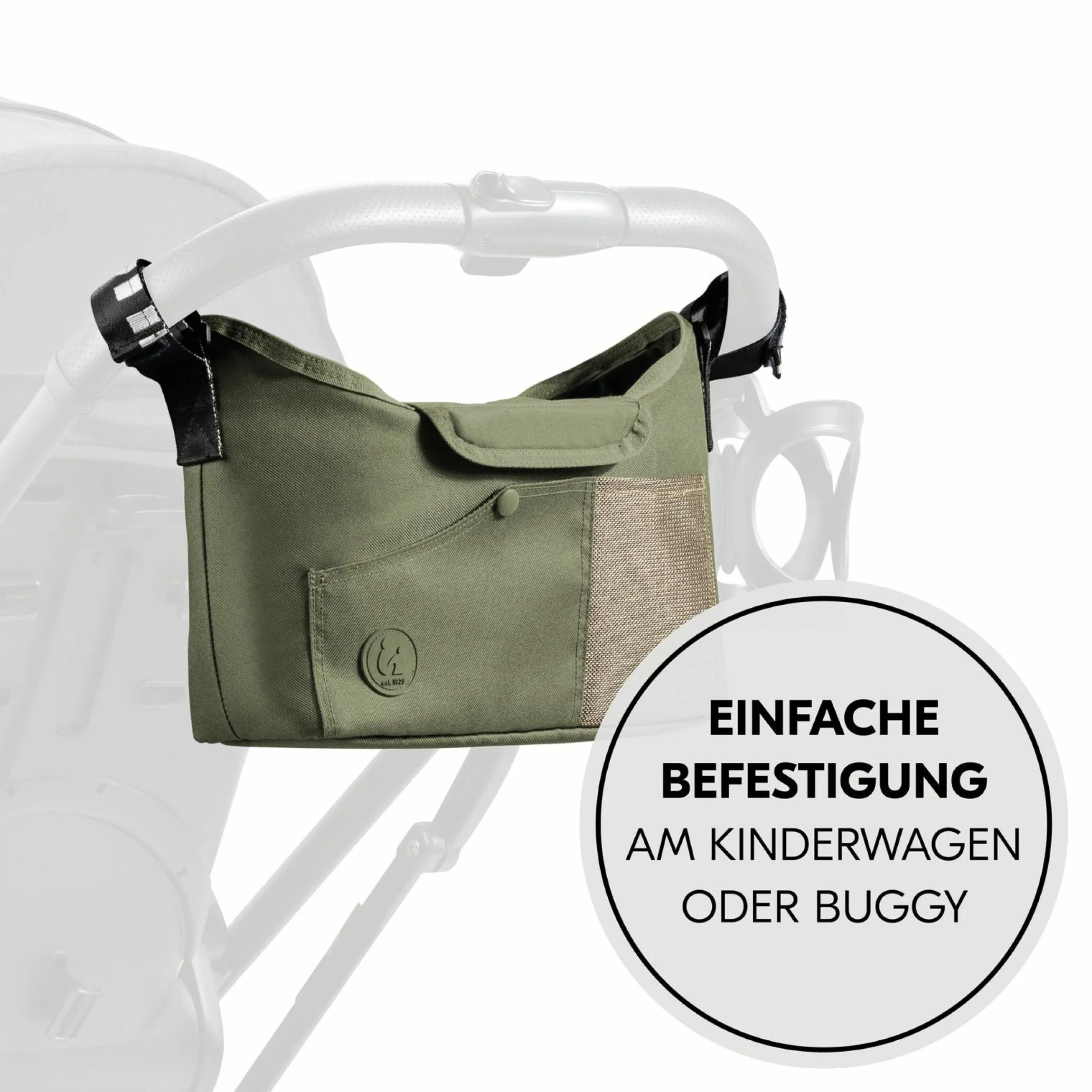 Universal Kinderwagen Organizer - Olive