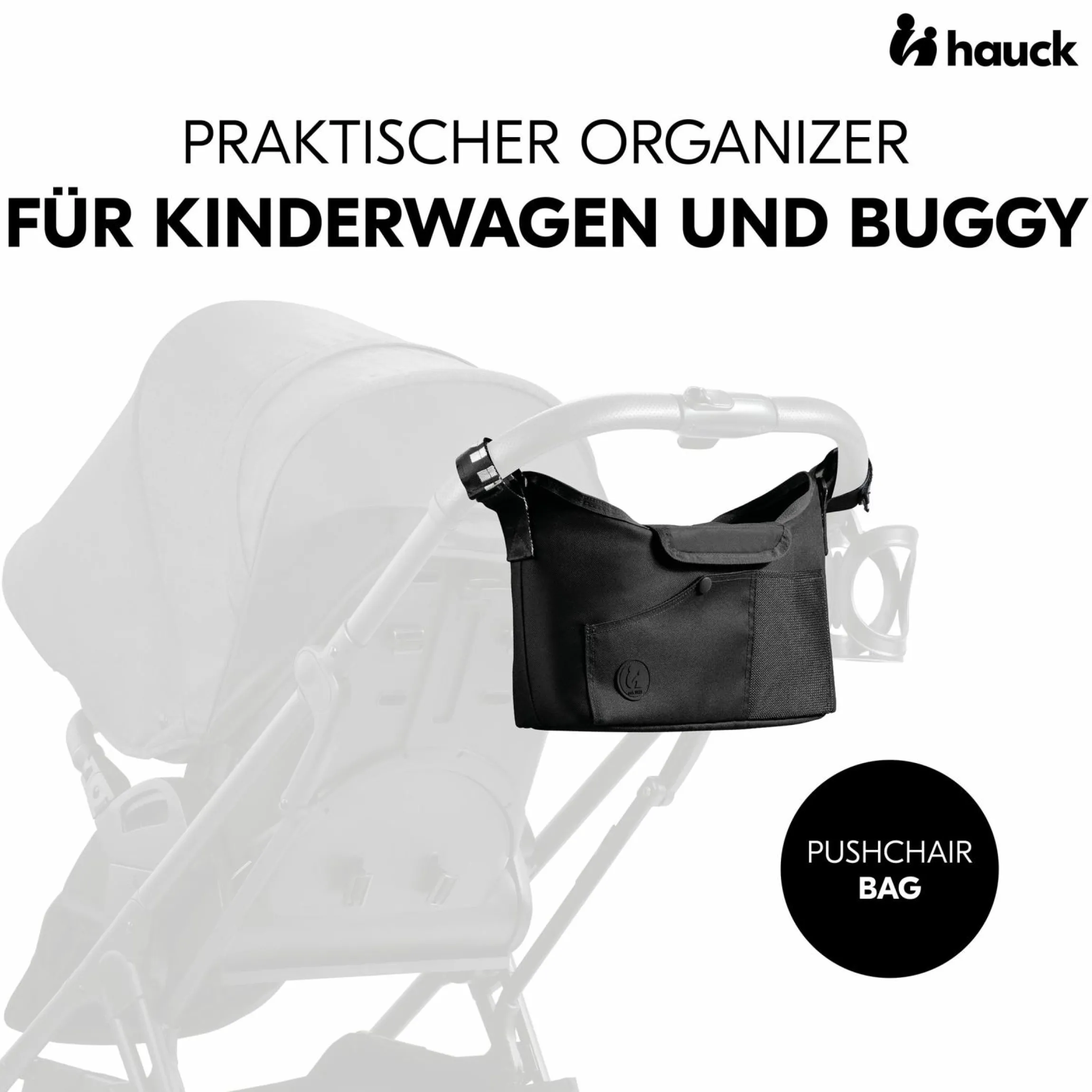 Universal Kinderwagen Organizer - Black