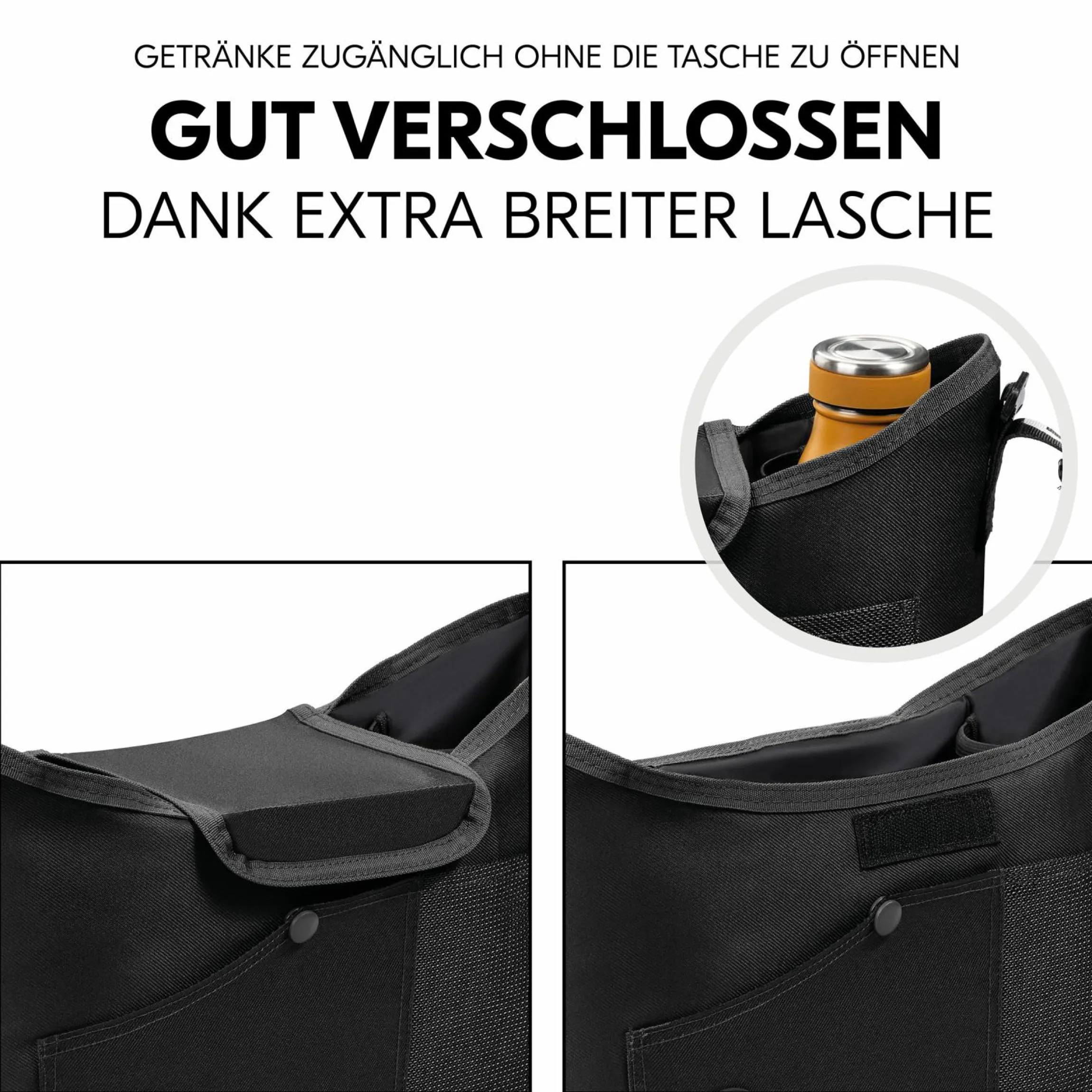 Universal Kinderwagen Organizer - Black