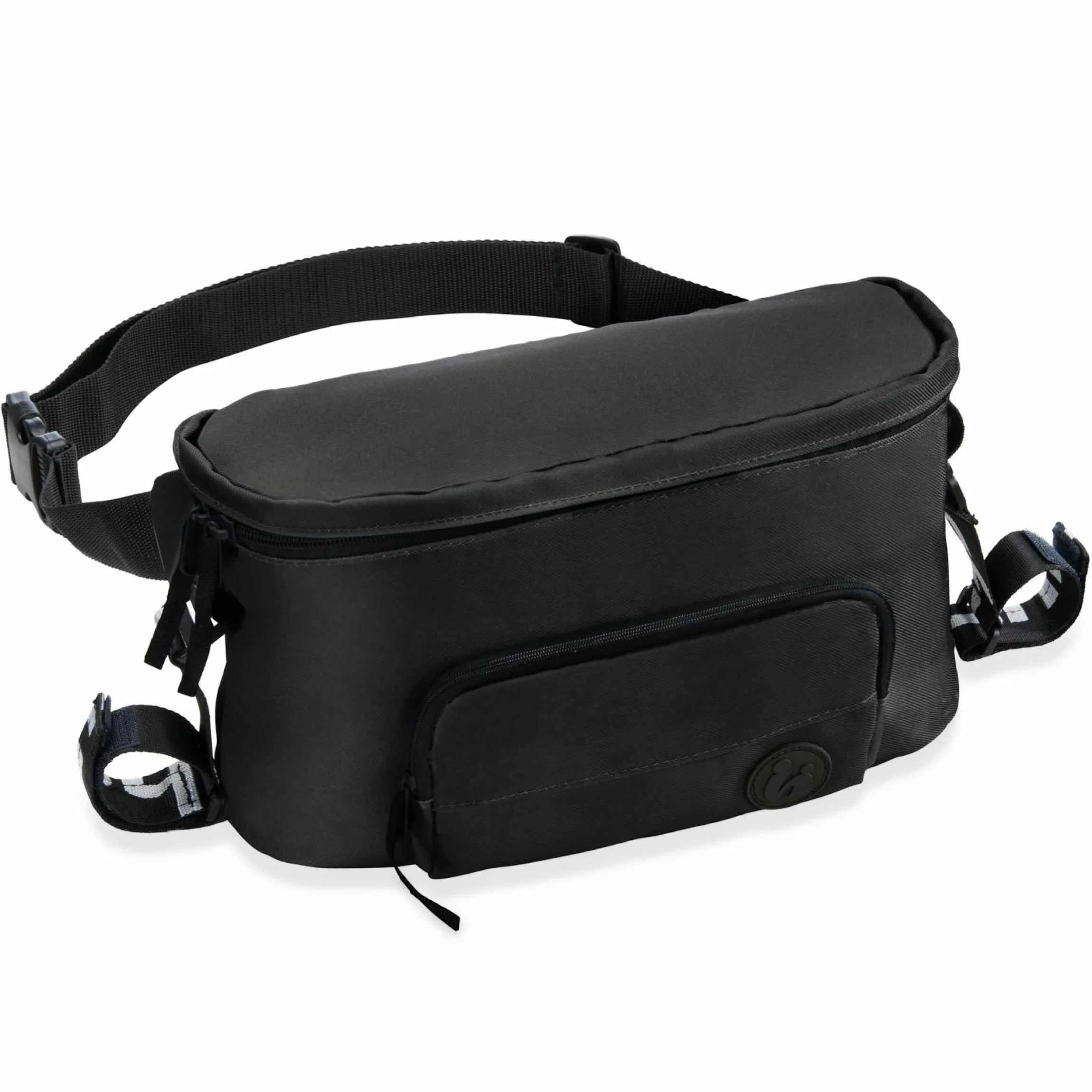 Universal Kinderwagen Organizer und Bauchtasche - Pushchair Hip Bag - Black