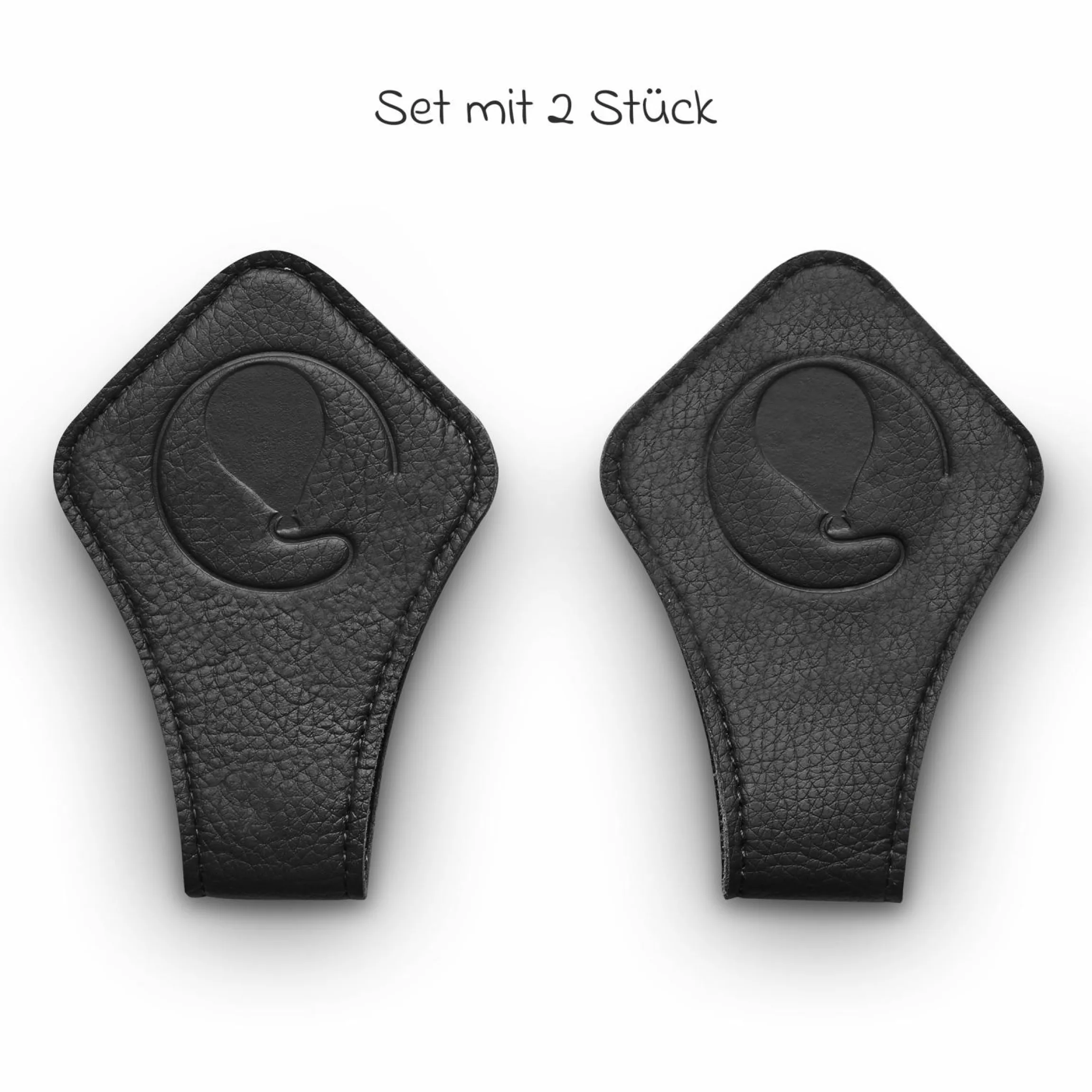 Universal Magnet-Clip für Kinderwagen - Set mit 2 Stück - Black - Kollektion 2025