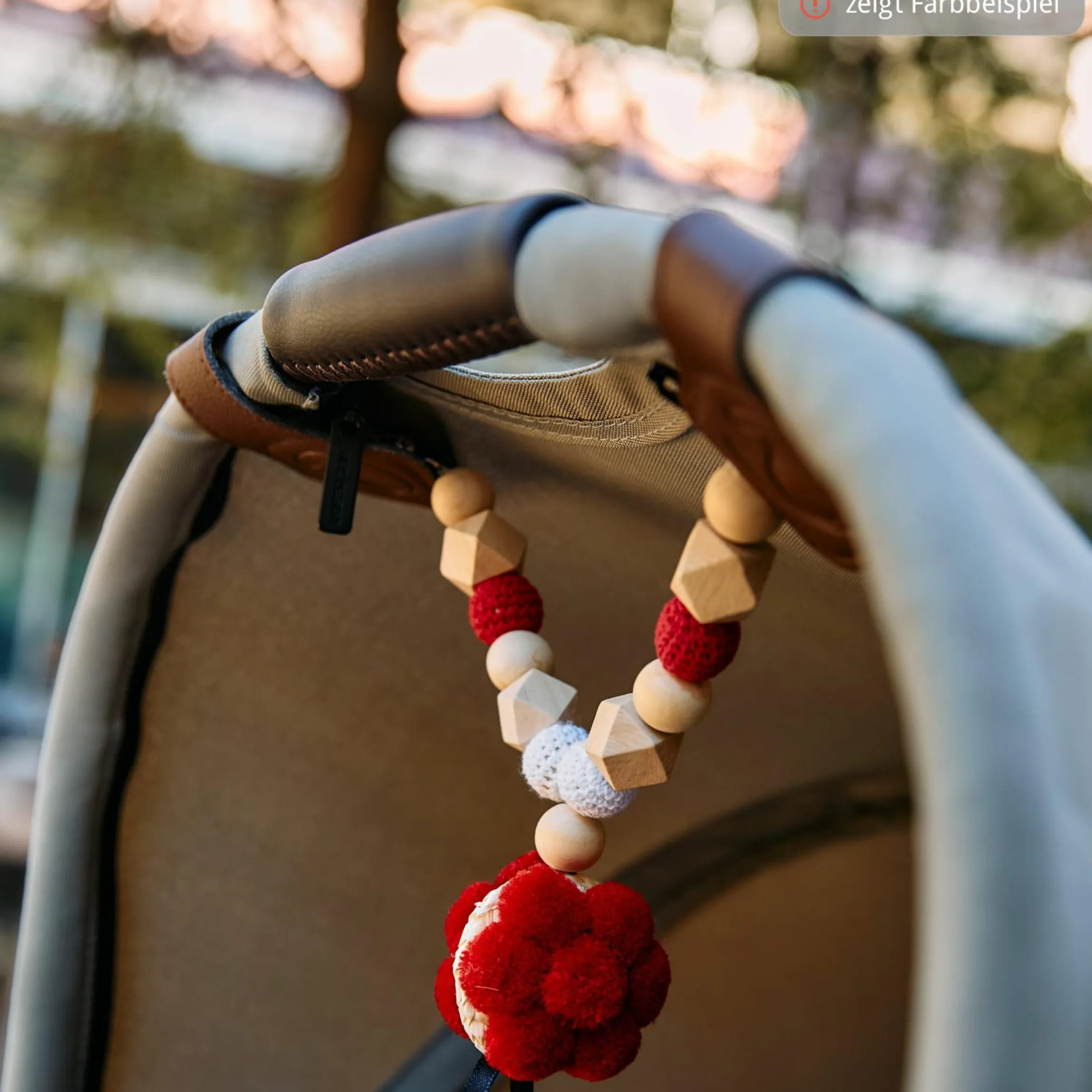 Universal Magnet-Clip für Kinderwagen - Set mit 2 Stück - Black - Kollektion 2025