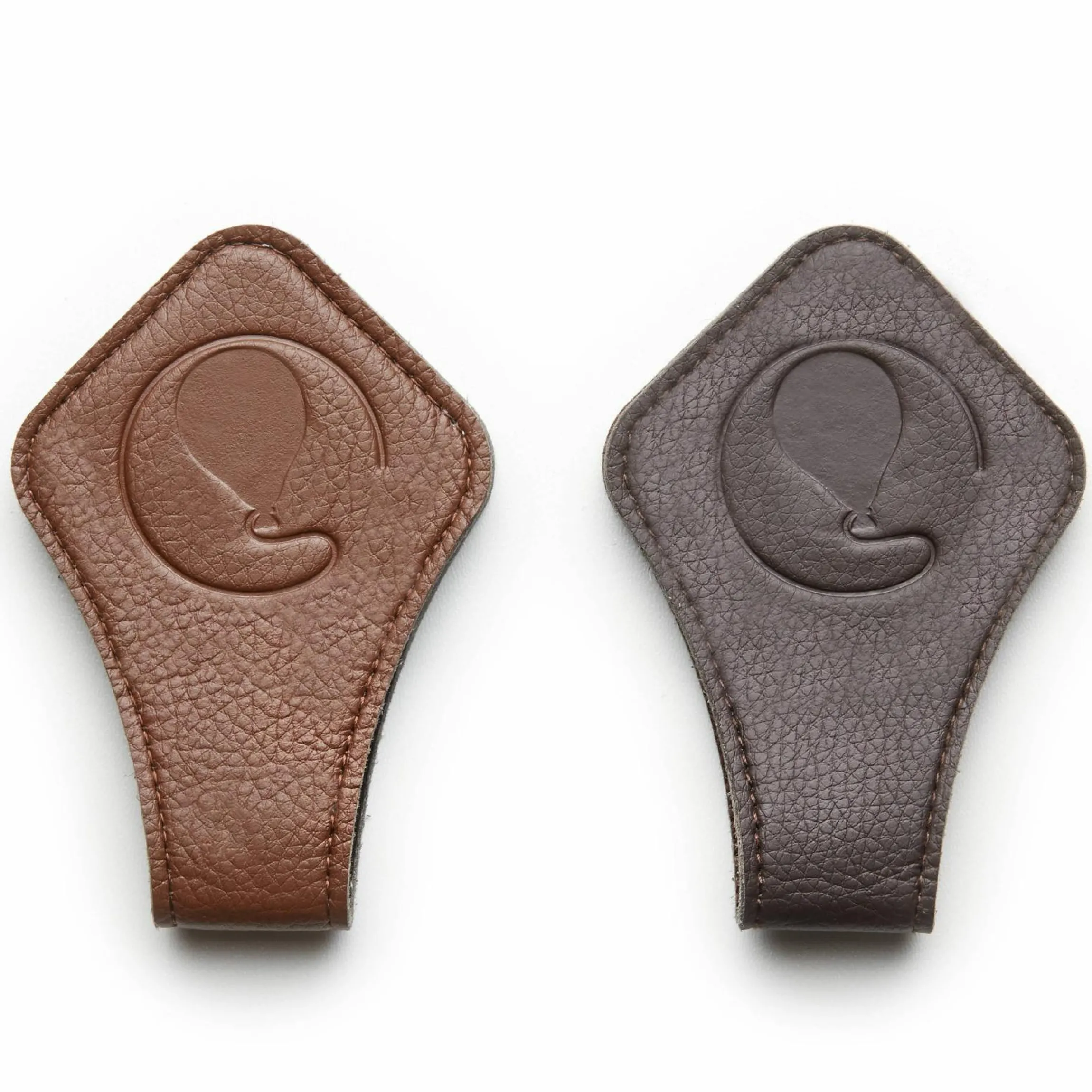 Universal Magnet-Clip für Kinderwagen - Set mit 2 Stück - Brown / Dark Brown