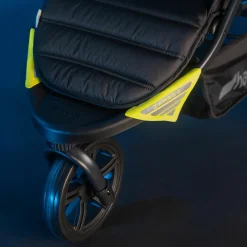 Universal Reflektoren für Kinderwagen und Buggys 4er Pack - Gelb