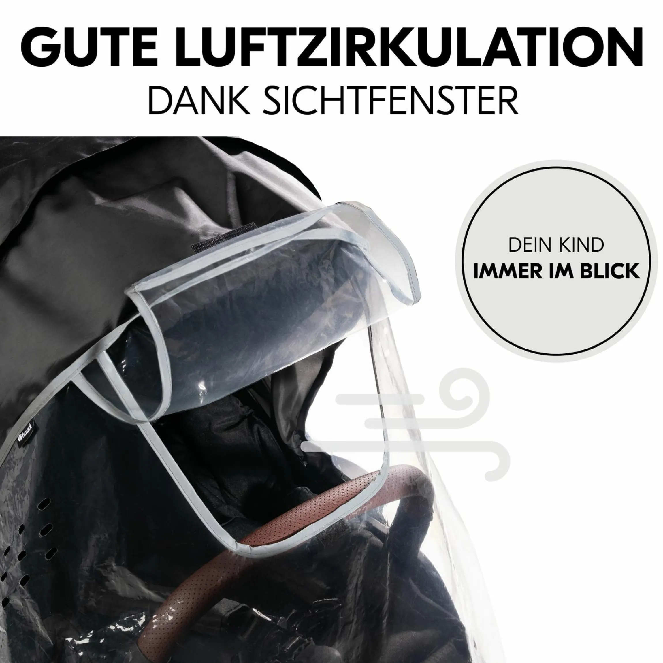Universal Regenschutz für Kinderwagen (Sportsitze / Buggysitze)