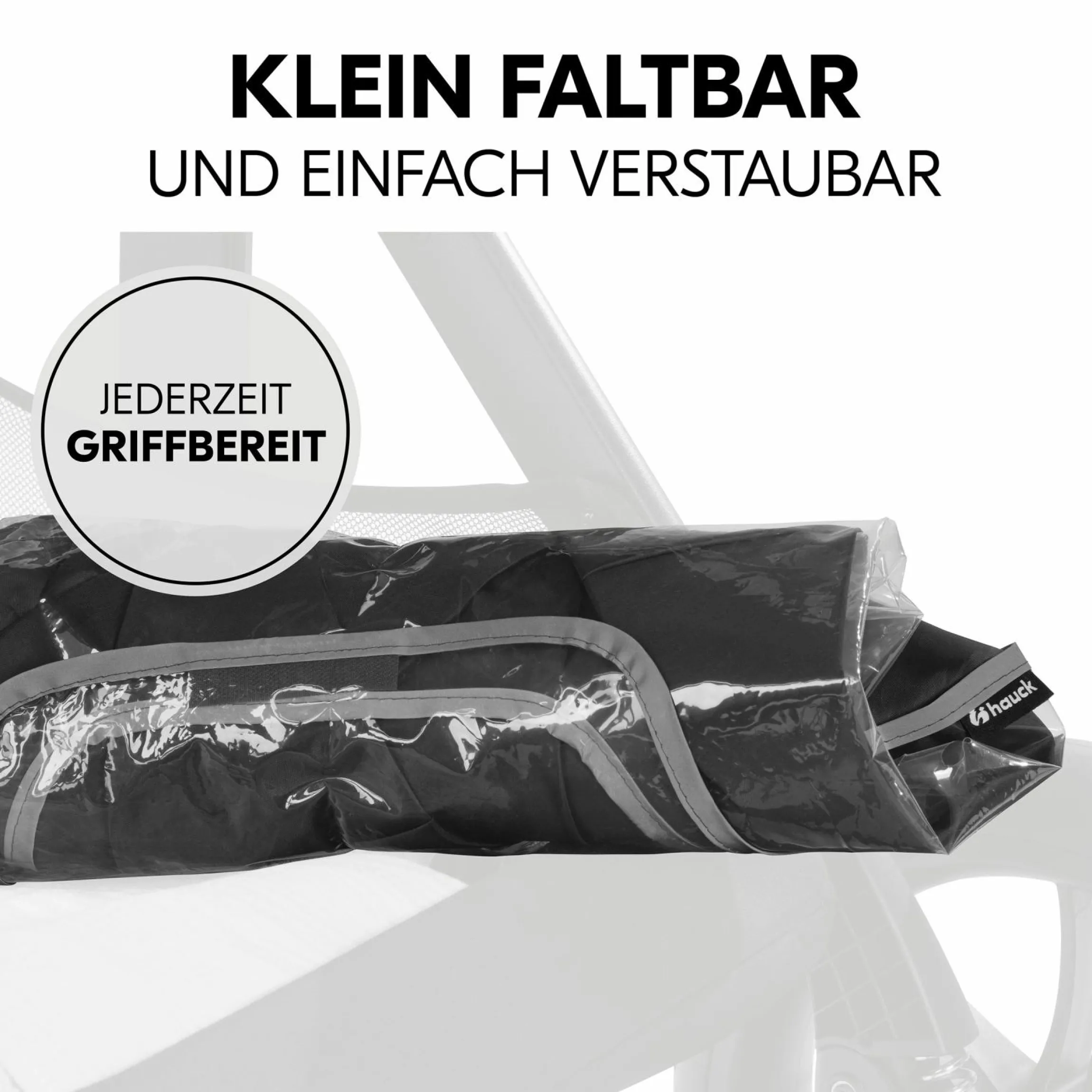 Universal Regenschutz für Kinderwagen (Sportsitze / Buggysitze)