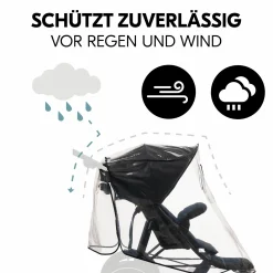 Universal Regenschutz für 3-rädrige Buggys und Kinderwagen