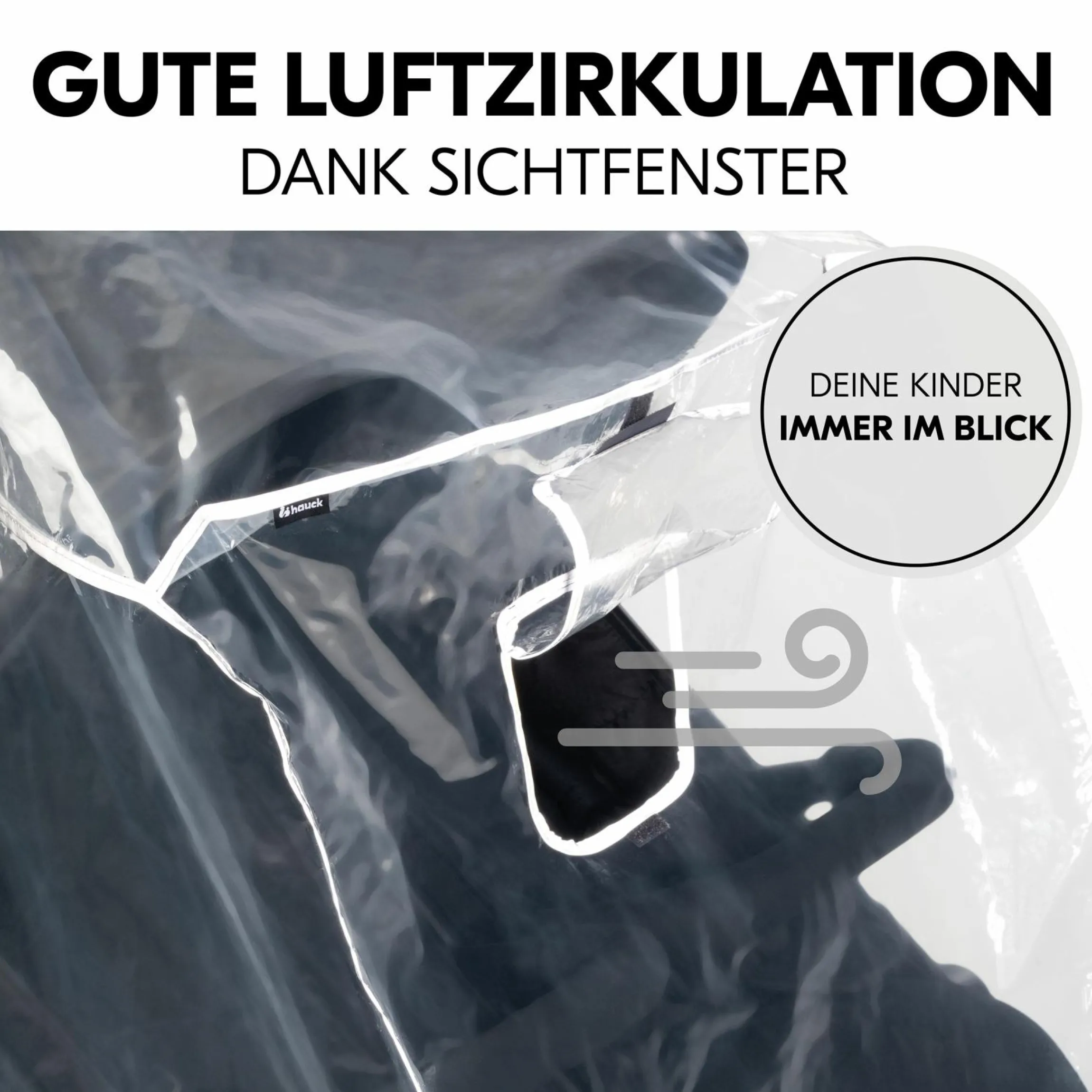Universal Regenschutz für Geschwisterwagen / Zwillingsbuggys