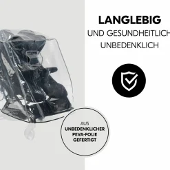 Universal Regenschutz für Geschwisterwagen / Zwillingsbuggys