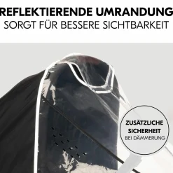 Universal Regenschutz für Kinderwagen Babywannen