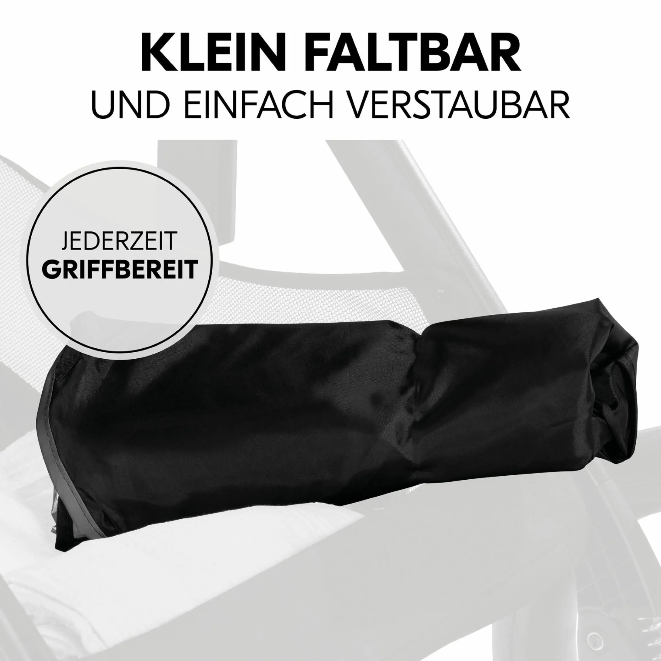 Universal Regenschutz für Kinderwagen Babywannen