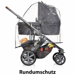 Universal Regenschutz für Salsa, Condor, Turbo, Viper, Tereno - Black
