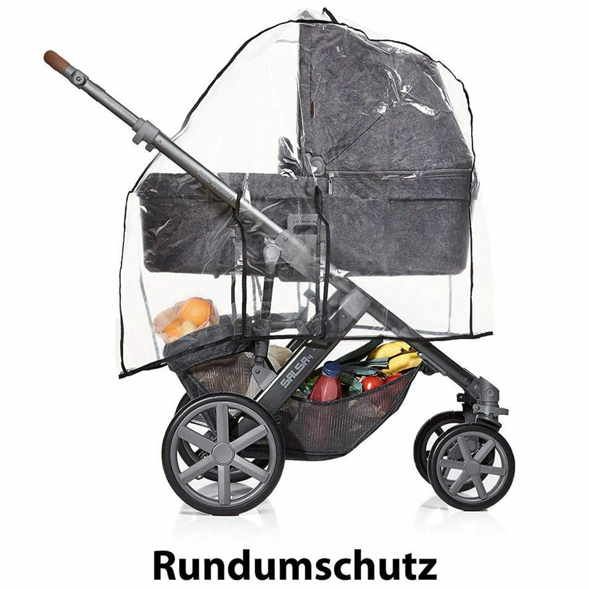 Universal Regenschutz für Salsa, Condor, Turbo, Viper, Tereno - Black