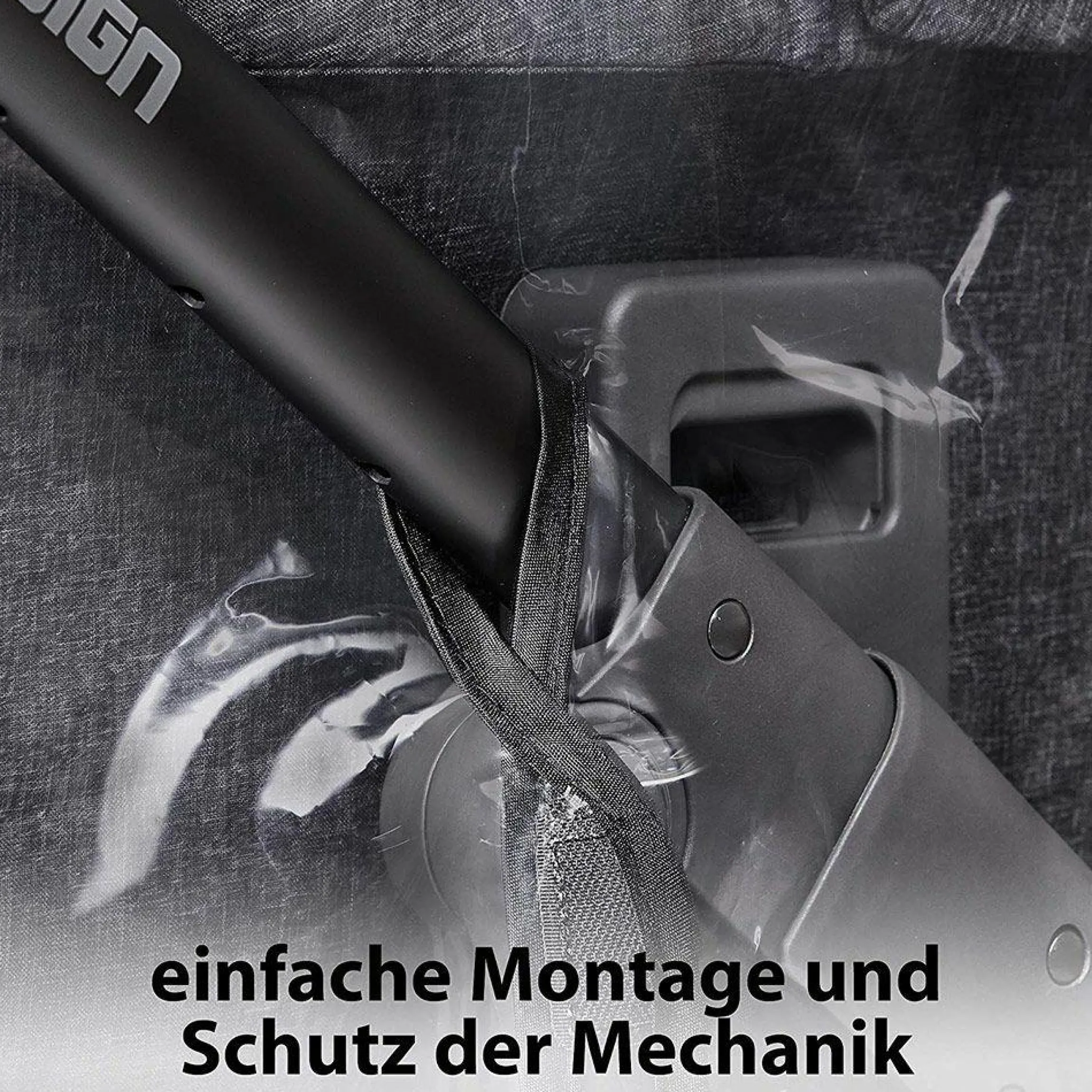Universal Regenschutz für Salsa, Condor, Turbo, Viper, Tereno - Black