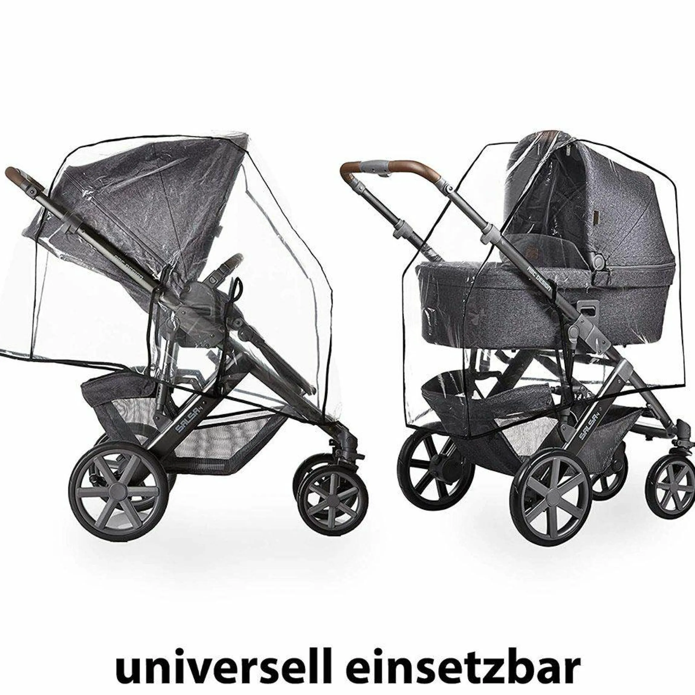 Universal Regenschutz für Salsa, Condor, Turbo, Viper, Tereno - Black