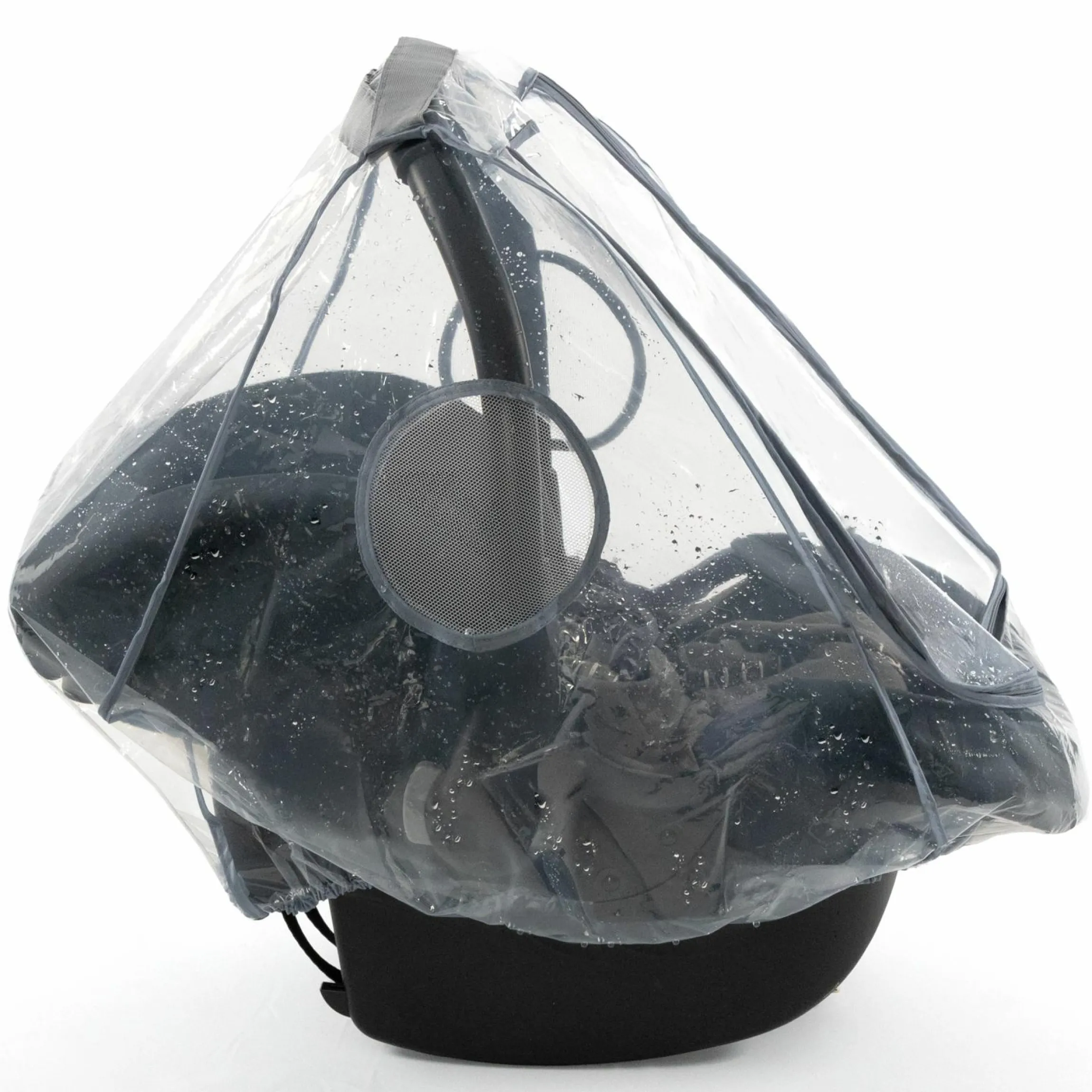 Universal Regenschutz für Babyschale mit Reißverschluss (z.B. Maxi-Cosi, Cybex, Römer)