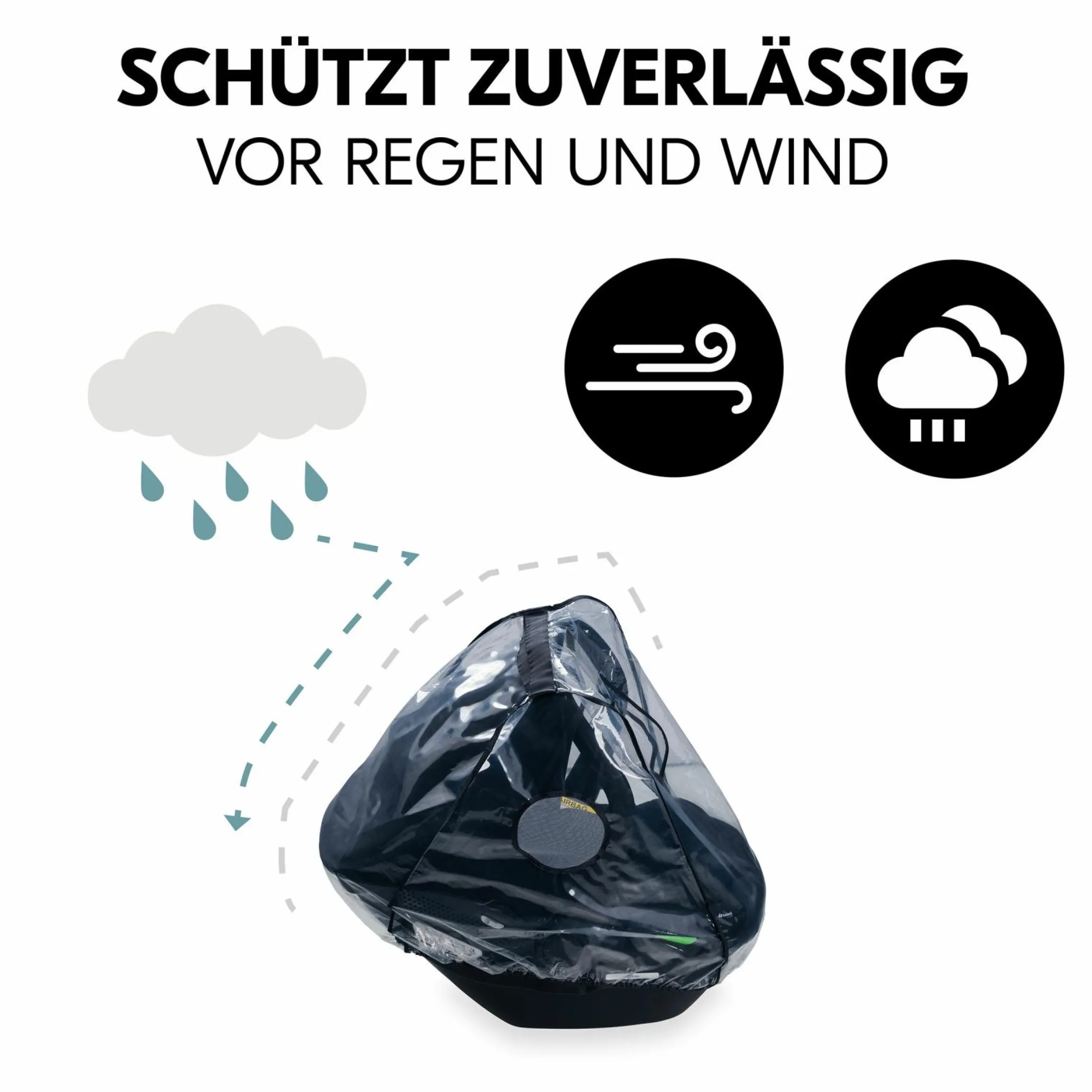 Universal Regenschutz für Babyschalen