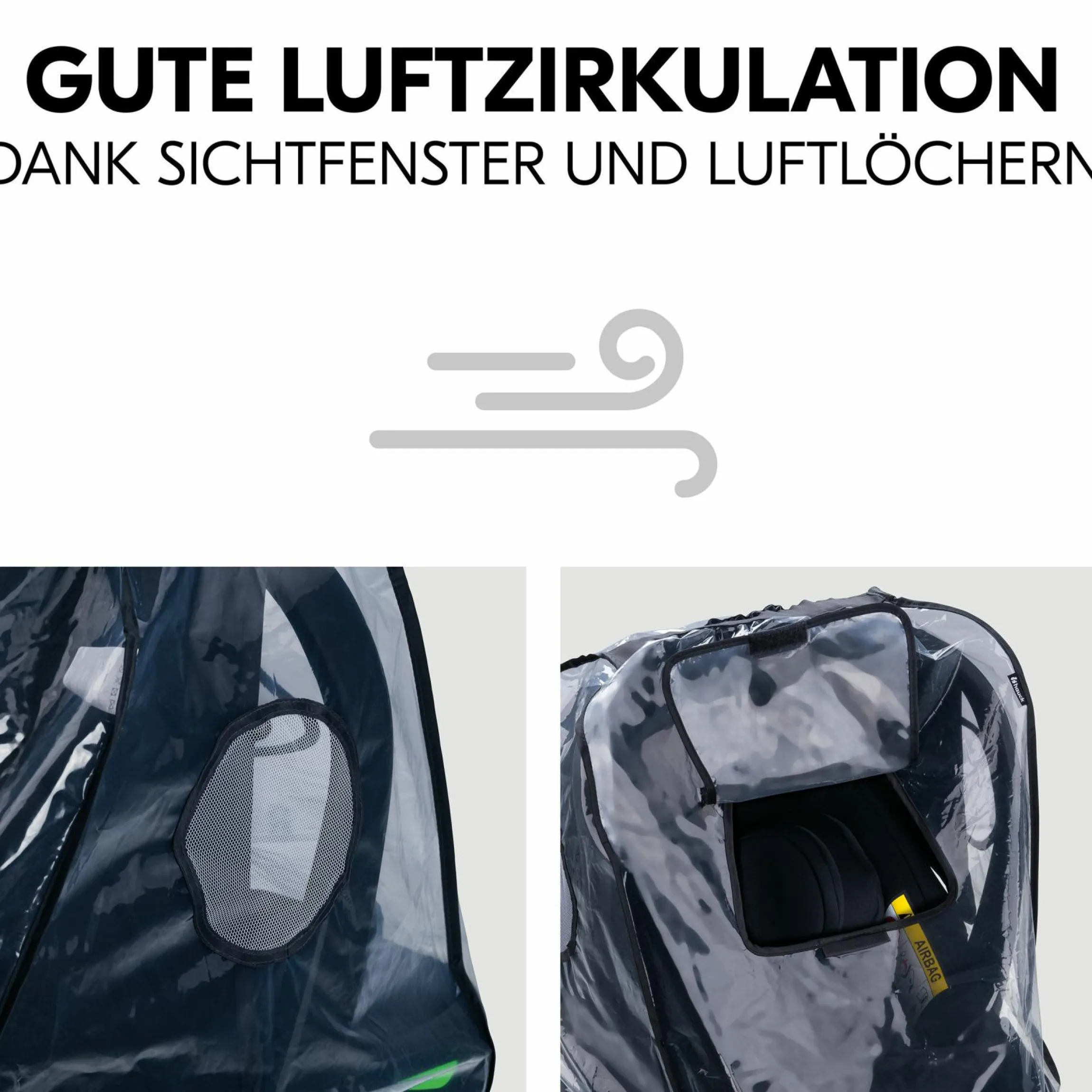 Universal Regenschutz für Babyschalen