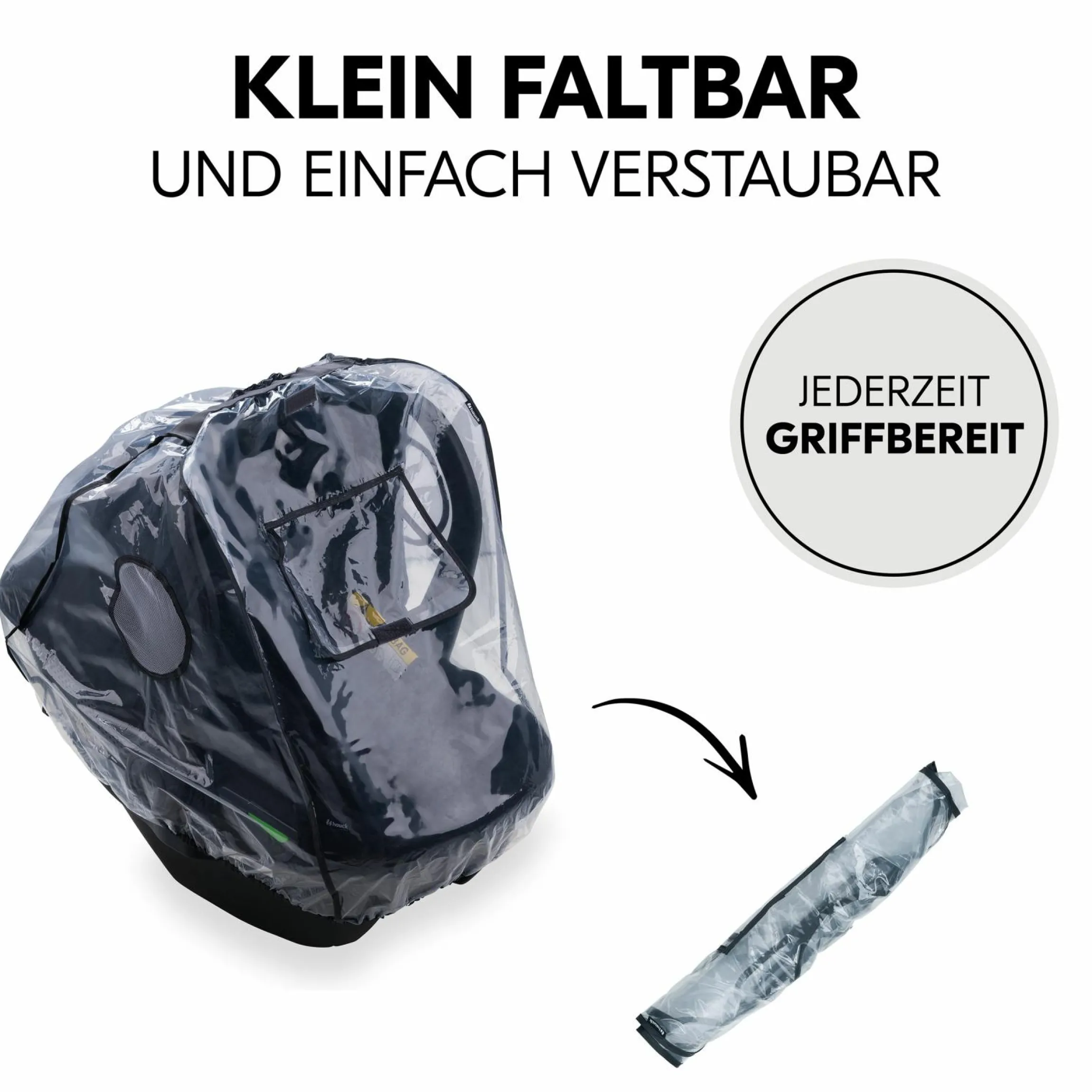 Universal Regenschutz für Babyschalen