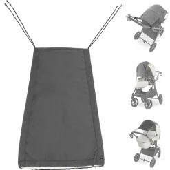 Universal Sonnensegel für Kinderwagen - Grey