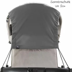 Universal Sonnensegel für Kinderwagen - Grey