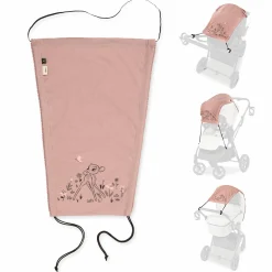 Universal Sonnensegel für Kinderwagen - Disney - Bambi Rose