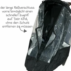 Universal-Regenschutz für Kombi-Kinderwagen & Buggy - Kollektion 2025