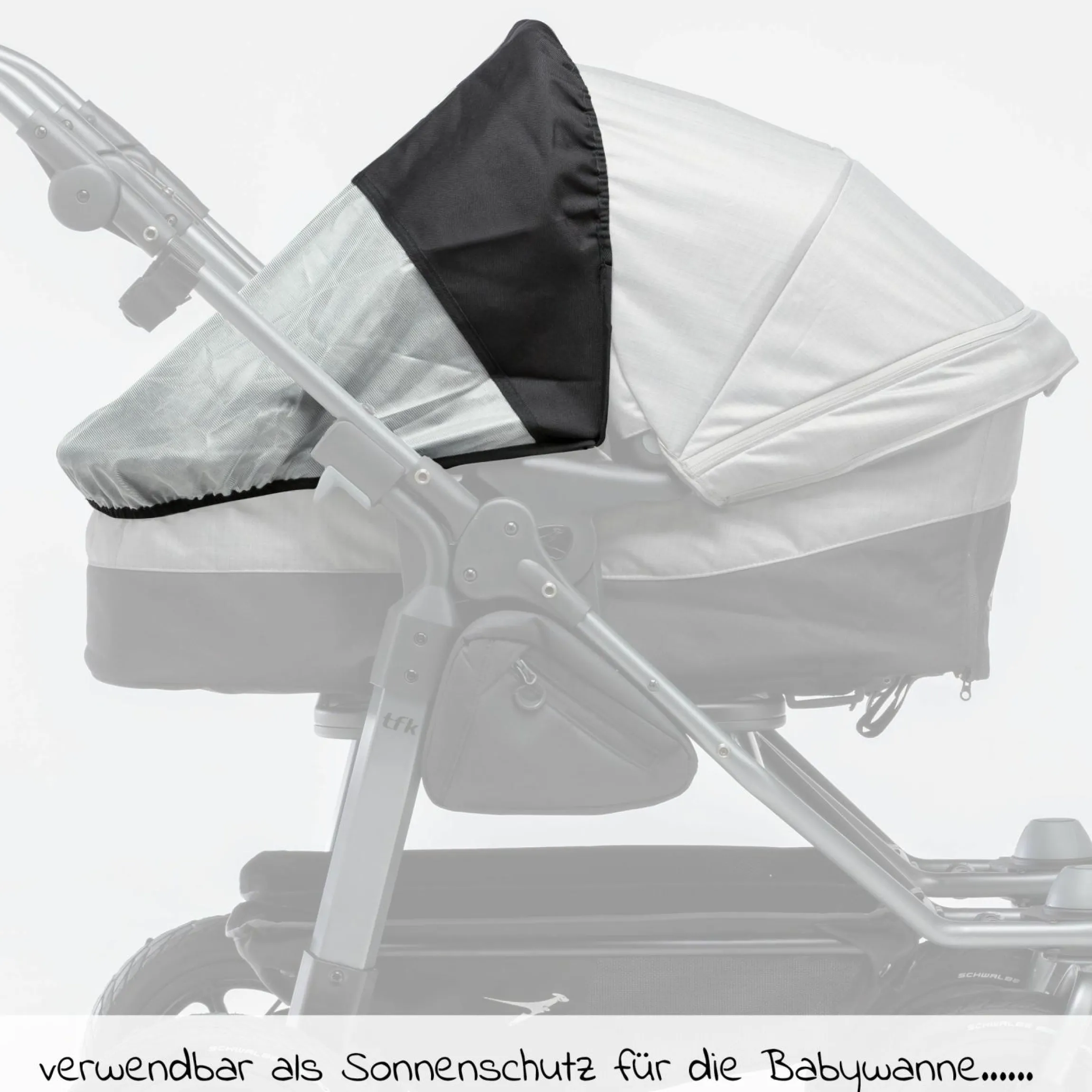 UV-Sonnenschutz für eine Duo Kombi-Einheit (Babywanne + Sitz)