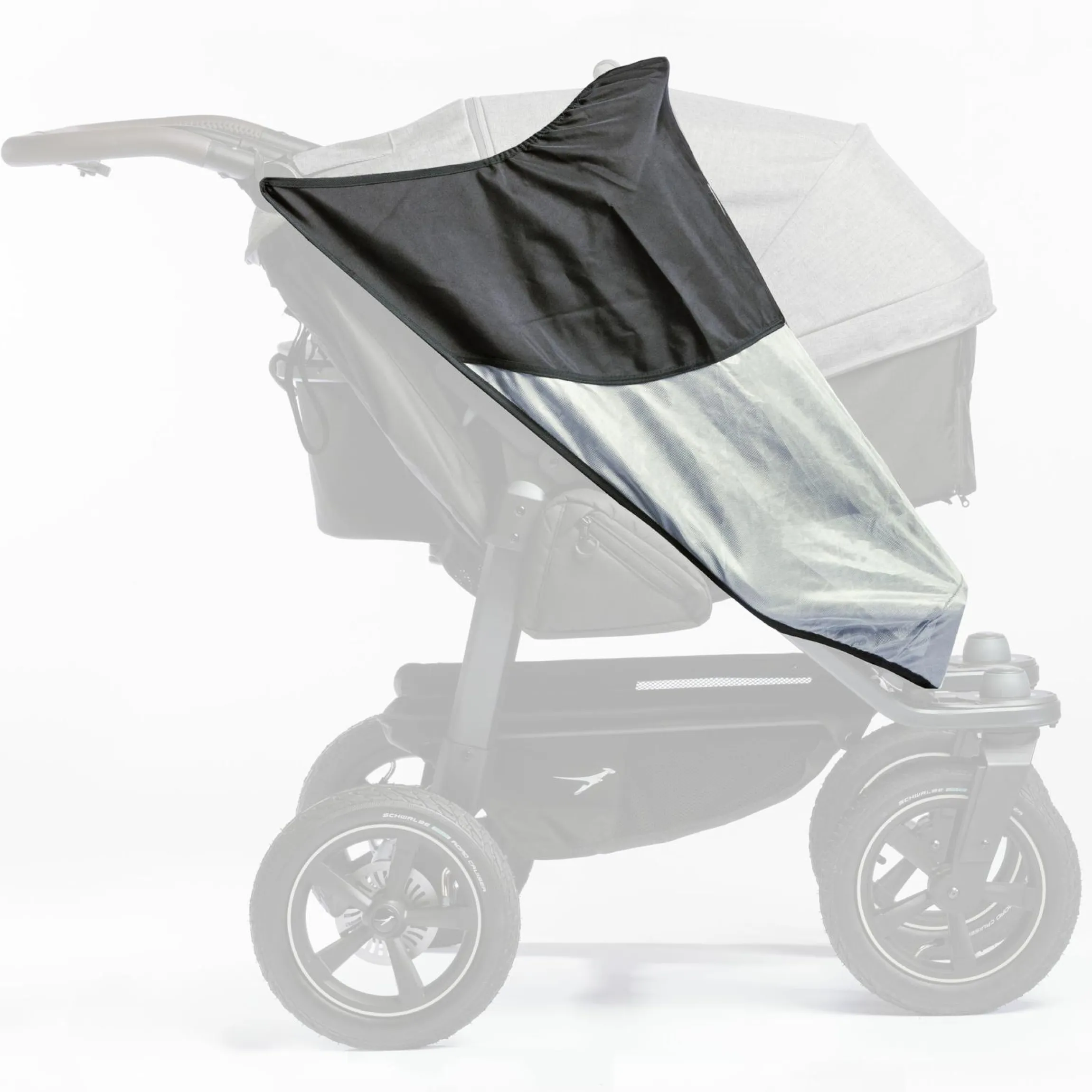 UV-Sonnenschutz für einen Duo 2 Sportsitz - Kollektion 2025