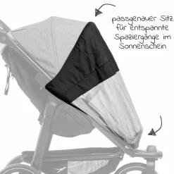 UV-Sonnenschutz für Mono 2 Sportkinderwagen