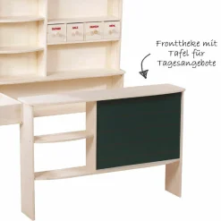 Verkaufsstand mit Tafel - Natur