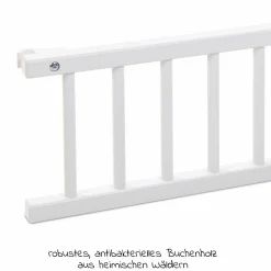 Verschlussgitter für Beistellbett Original & Midi - Weiß lackiert - Kollektion 2024