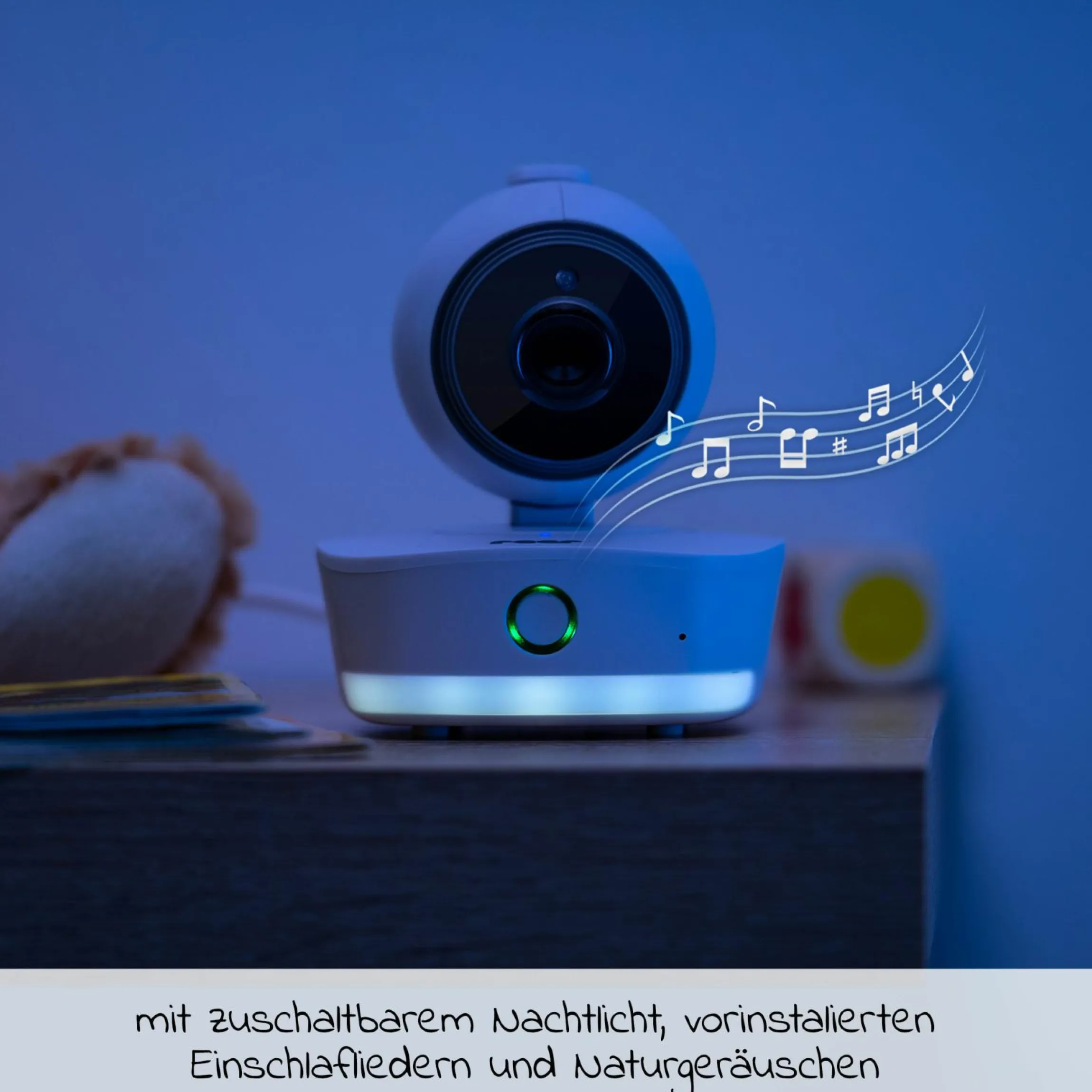 Video-Babyphone BabyCam XL - Weiß / Grau
