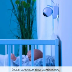 Video-Babyphone BabyCam XL - Weiß / Grau
