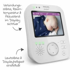 Video-Babyphone Premium SCD892/26 - inkl. Reisetasche
