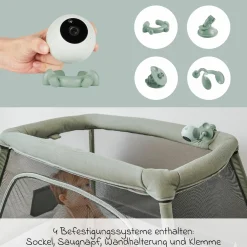 Video-Babyphone Yoo Go Plus mit Kamera & 5 Zoll HD-Bildschirm
