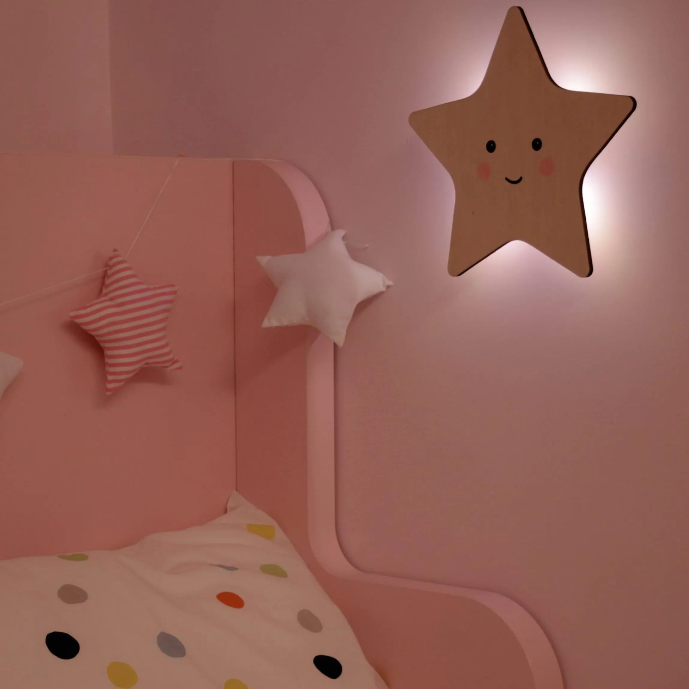 Wand-Nachtlicht Lumilu Silhouette Light - Star