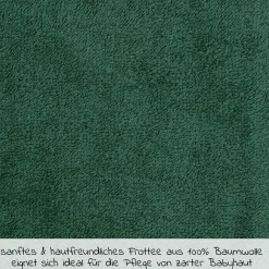 Waschhandschuh 3er Pack - Uni Piniengrün