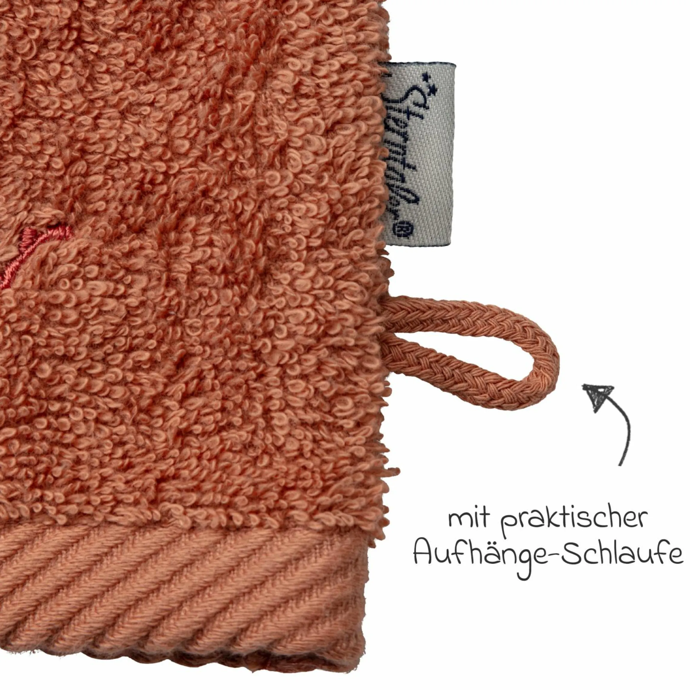 Waschhandschuh 2er Pack 21 x 15 cm - Edda